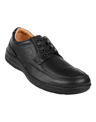 Zapato Hombre Oxford Vestir Negro Piel Flexi 02504160