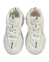 Tenis Mujer Casual Plataforma Beige Comfort Foam 11404201