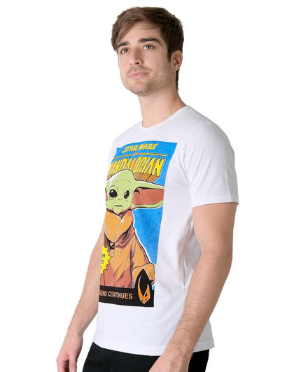 Playera Hombre Moda Camiseta Blanco Star Wars 58205015