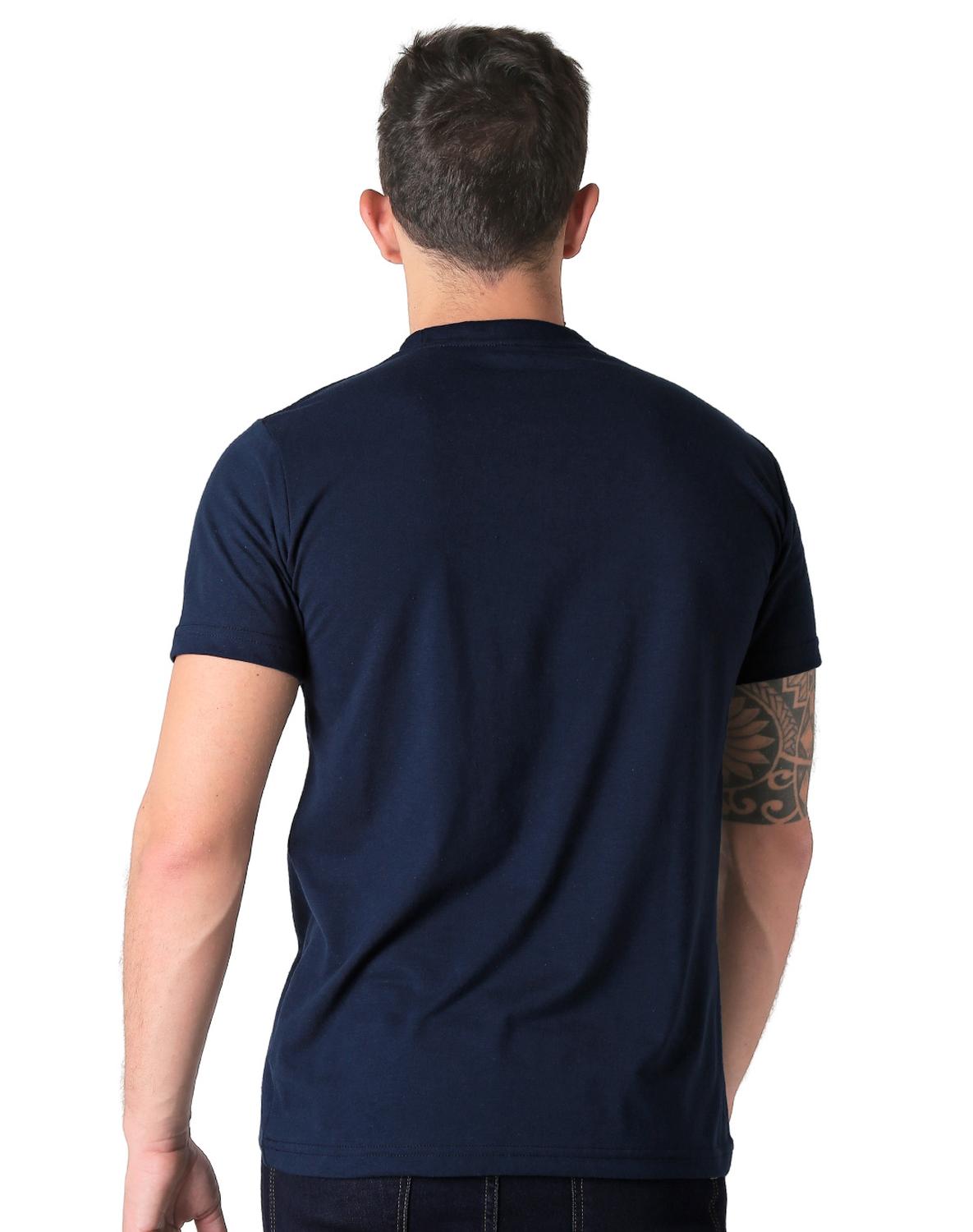 Playera Moda Camiseta Hombre Azul Marvel 58204819
