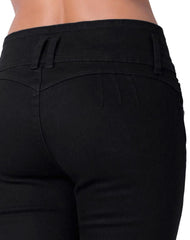 Jeans Mujer Basico Skinny Negro Stfashion 63105022