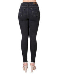 Jeans Mujer Basico Skinny Gris Oggi Katia 59105006