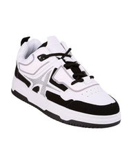 Tenis Hombre Casual Blanco Negro Via Urbana 06804122