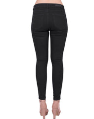 Jeans Mujer Moda Skinny Negro Stfashion 63105200