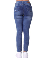 Jeans Mujer Moda Skinny Azul Stfashion 52905005