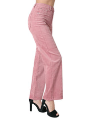 Pantalón Mujer Moda Recto Rosa Stfashion 54404809