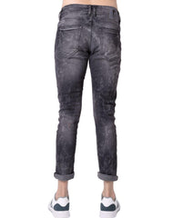 Jeans Hombre Moda Skinny Negro Hippie & Rock 71805205