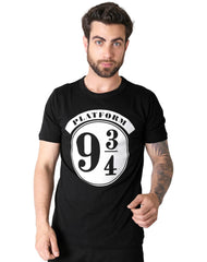 Playera Hombre Moda Camiseta Negro Harry Potter 58204835