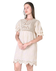 Vestido Mujer Casual Beige Nyd 58005412