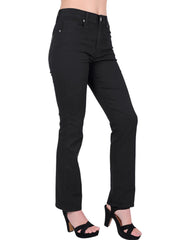 Jeans Mujer Basico Recto Negro Oggi Atraction 59105216