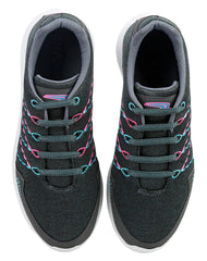 Tenis Mujer Casual Gris Stfashion 02603604