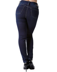 Jeans Mujer Moda Skinny Azul Fergino 52904805