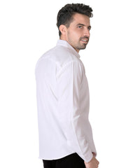 Camisa Hombre Casual Slim Blanco Stfashion 50504240