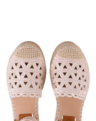 Sandalia Mujer Casual Beige Capa De Ozono 06004200