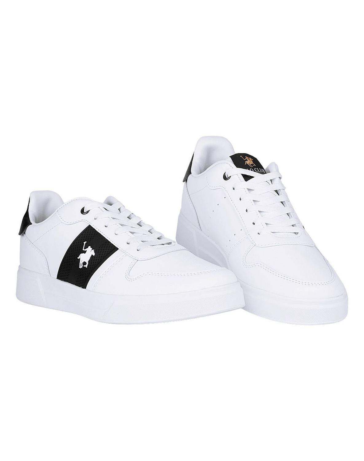 Zapatillas Polo Rebajas Hombre Zapatillas Blancas Tela US POLO ASSN