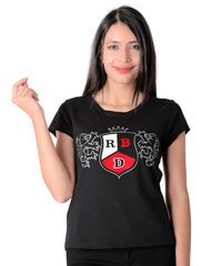 Playera Mujer Moda Camiseta Negro Rbd Rebelde 58204866