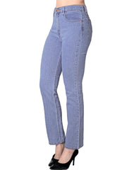 Jeans Mujer Básico Recto Azul Oggi 59103101